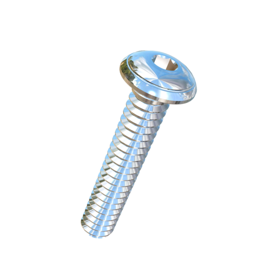 Titanium #6-32 X 3/4 UNC Button Head Socket Drive Allied Titanium Machine Screw